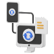 Synchronize data across your head office and branches, factories or warehouses, with zero hassle.